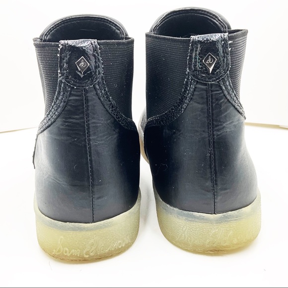 {Sam Edelman} Margot Chelsea Metallic Sneaker Boots - Picture 8 of 16